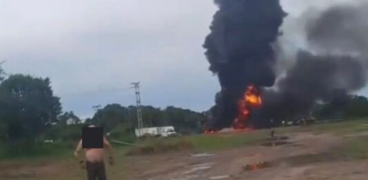Explosión pozo petrolero Apure