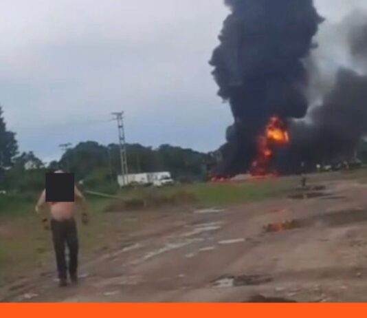 Explosión pozo petrolero Apure