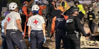 Aumentan víctimas fallecidos a 1.719