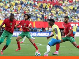 Brasil y Marruecos empataron 1-1