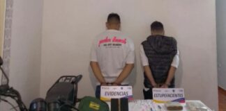 Capturados dos sujetos en Mérida