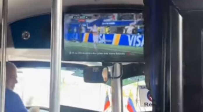 Chófer Miranda partidos autobús