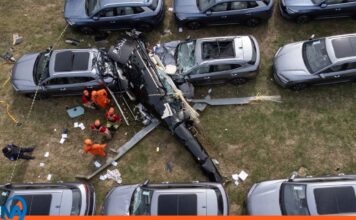 Siniestro aéreo en Brasil: Dejó seis fallecidos este domingo 14 jun Choque helicópteros Río Janeiro