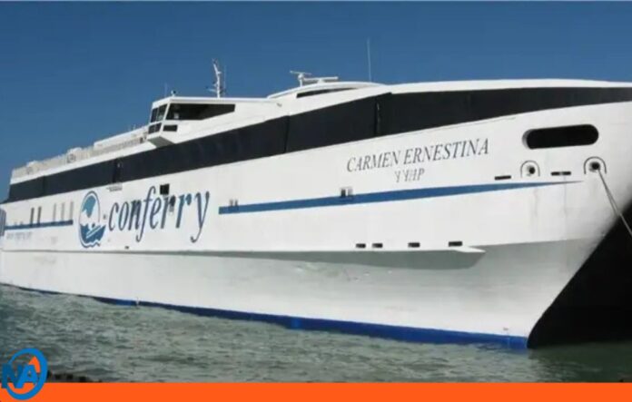 Conferry reactiva Puerto La Cruz a Margarita