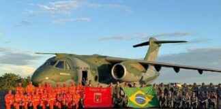 Cuarto vuelo ayuda desde Brasil