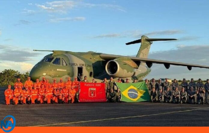 Cuarto vuelo ayuda desde Brasil Cuarto vuelo ayuda desde Brasil