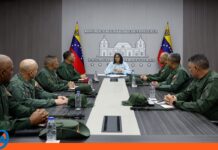 Delcy Rodríguez evalúa Plan de 100 Días con el Alto Mando de la FANB Delcy Rodríguez Plan 100 días FANB