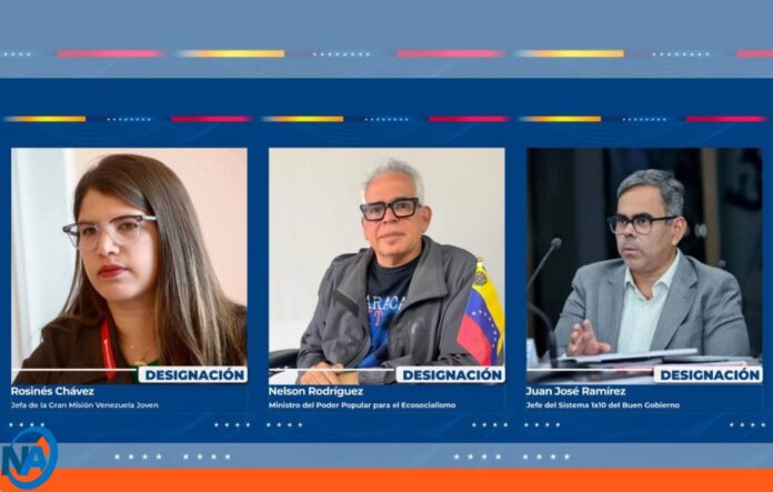 Delcy Rodríguez nuevas designaciones