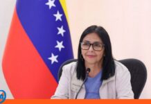 Presidenta encargada Delcy Rodríguez inicia visita oficial a la India este 3 de junio Delcy Rodríguez viaje India