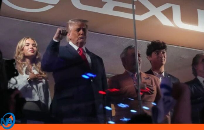 Donald Trump abucheos Madison Square Garden