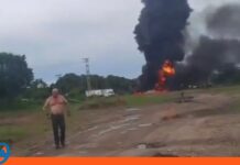 Explosión en Apure taladro COLVEN-02