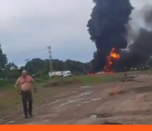 Explosión en Apure taladro COLVEN-02