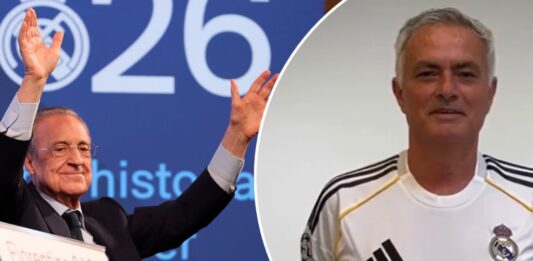 Florentino Pérez José Mourinho entrenador