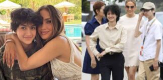 Hijo de JLo y Marc Anthony reaparece como Oskar