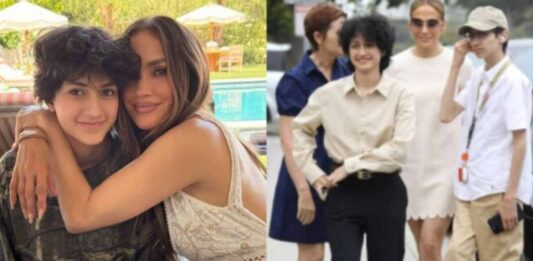 Hijo de JLo y Marc Anthony reaparece como Oskar