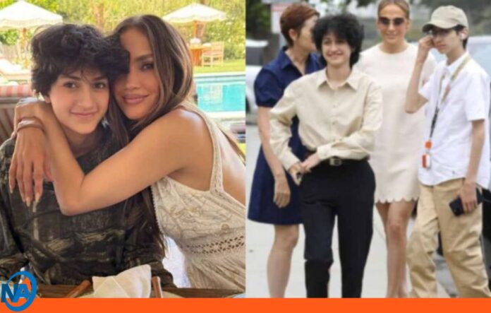 Hijo de JLo y Marc Anthony reaparece como Oskar Hijo de JLo y Marc Anthony reaparece como Oskar