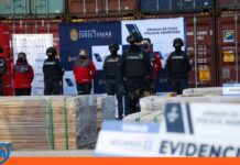 Incautación de droga en Chile