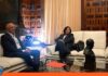 Jorge Rodríguez y Dinorah Figuera acuerdan mesa técnica y política tras reunión Jorge Rodríguez y Dinorah Figuera mesa técnica