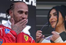 Kim Kardashian Lewis Hamilton Mónaco