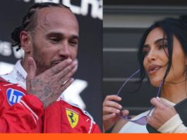 Kim Kardashian Lewis Hamilton Mónaco