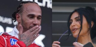 Kim Kardashian Lewis Hamilton Mónaco