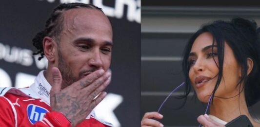 Kim Kardashian Lewis Hamilton Mónaco