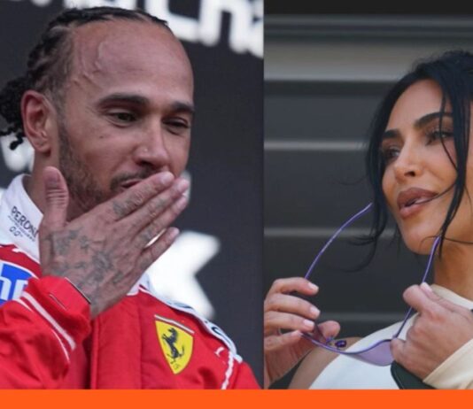 Kim Kardashian Lewis Hamilton Mónaco