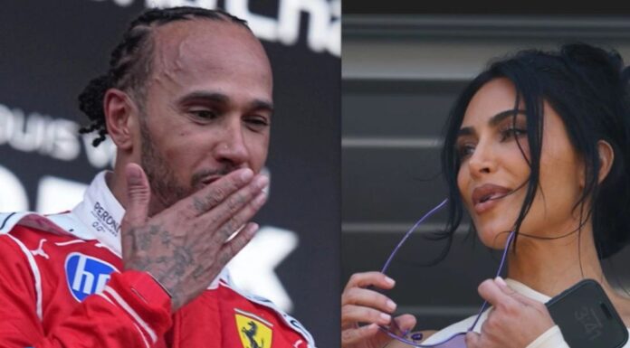 Kim Kardashian apoya a Lewis Hamilton en el GP de Mónaco Kim Kardashian Lewis Hamilton Mónaco