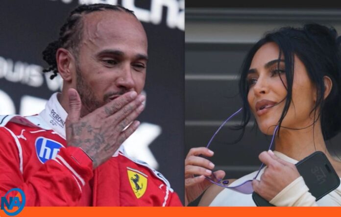 Kim Kardashian Lewis Hamilton Mónaco Kim Kardashian Lewis Hamilton Mónaco