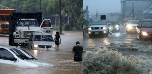 Lluvias en Honduras 