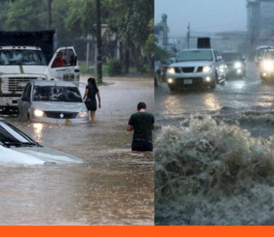 Lluvias en Honduras 