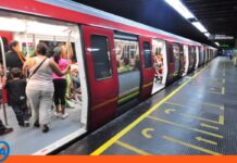 Metro Caracas Valencia reanudan operaciones