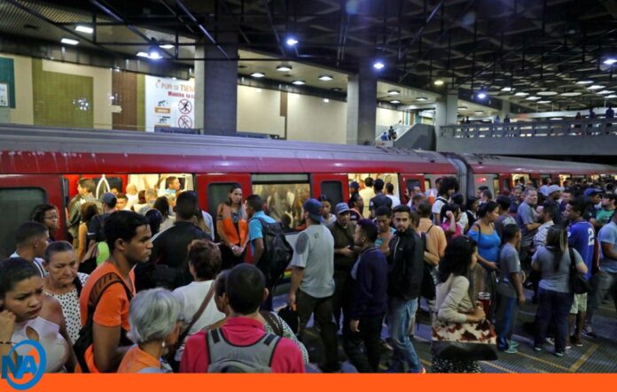 Metro de Caracas temblor lunes