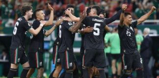 México primer equipo clasificado