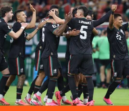 México primer equipo clasificado