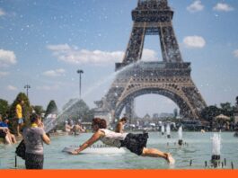 Ola de calor en Francia
