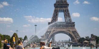 Ola de calor en Francia