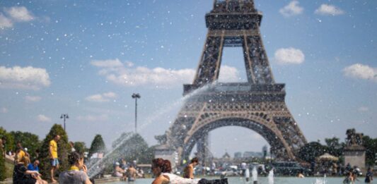 Ola de calor en Francia