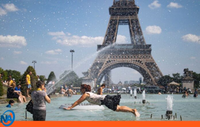 Ola de calor en Francia
