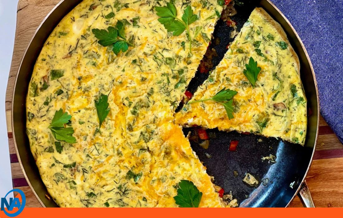 Omelette de albahaca 1-1