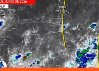 Polvo del Sahara estabiliza el centro del país ante las ondas tropicales Polvo del Sahara Venezuela
