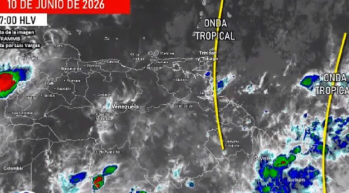 Polvo del Sahara estabiliza el centro del país ante las ondas tropicales Polvo del Sahara Venezuela