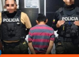 Por asesinar al presunto acosador de su hija fue detenido en Ecuador Por asesinar acosador de hija fue detenido Ecuador