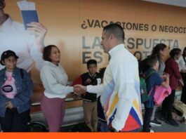Repatriación de venezolanos desde México