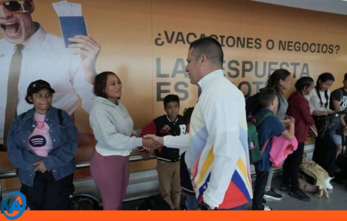 Repatriación de venezolanos desde México