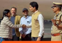 Rodríguez, llegó a la ciudad Mumbai, la India