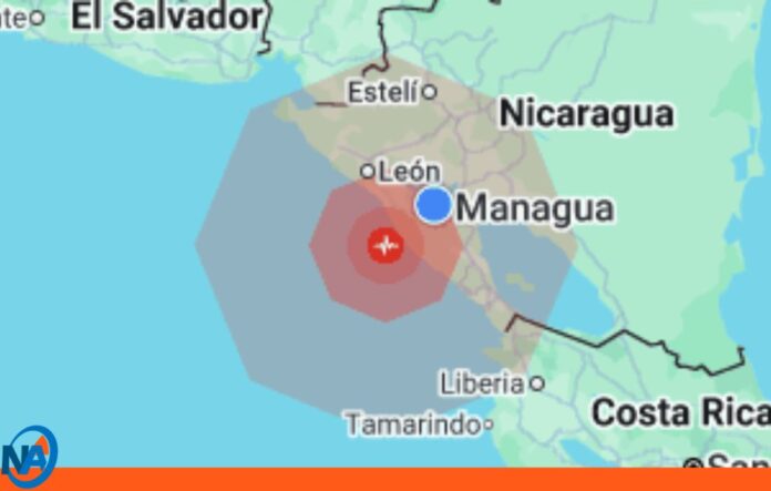 Sismo de magnitud 4.6 Nicaragua