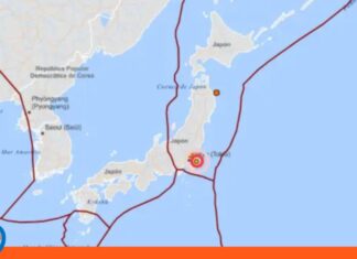 Sismo de magnitud 5.8 de Japón