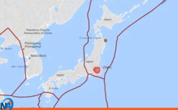 Sismo de magnitud 5.8 de Japón
