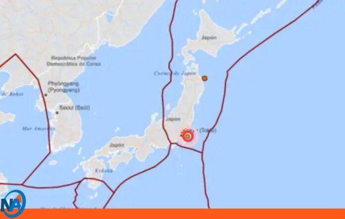 Sismo de magnitud 5.8 de Japón